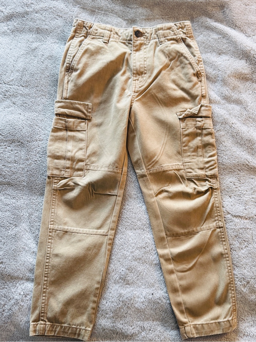 Amnesia Brand (Boys Size 7-8) Tan Cargo Pants